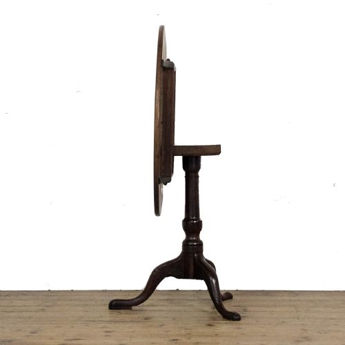 fig 2. Antique Oak Tilt Top Table