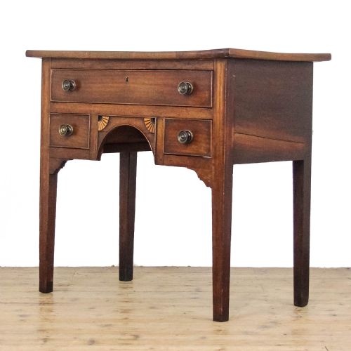 ANTIQUE MAHOGANY LOW BOY SIDE TABLE - ADDITIONAL PHOTO 2
