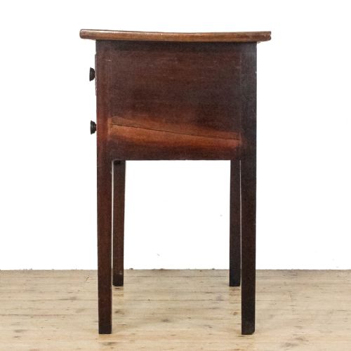ANTIQUE MAHOGANY LOW BOY SIDE TABLE - ADDITIONAL PHOTO 3