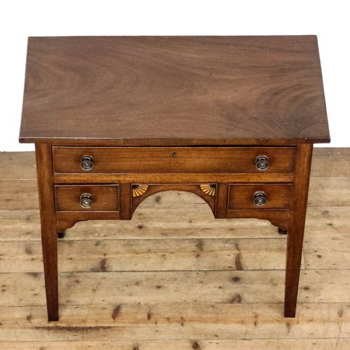 ANTIQUE MAHOGANY LOW BOY SIDE TABLE - ADDITIONAL PHOTO 6