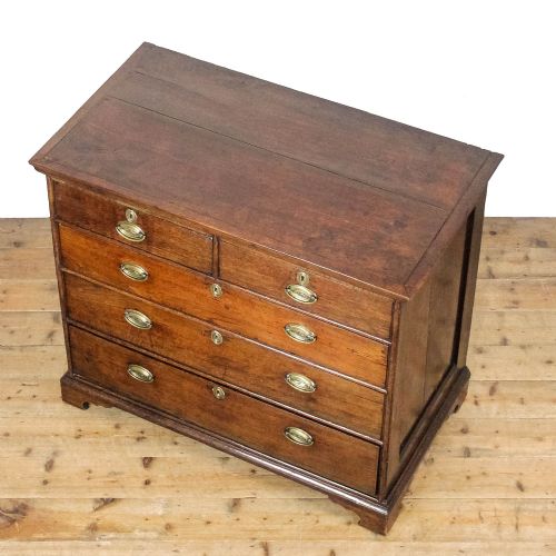 fig 2. Antique Georgian Oak Chest of Drawers