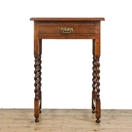 Antique Barley Twist Side Table
