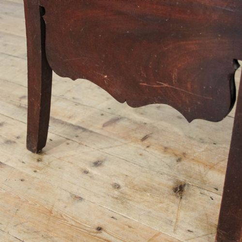 ANTIQUE GEORGIAN MAHOGANY COMMODE CHAIR - ADDITIONAL PHOTO 6
