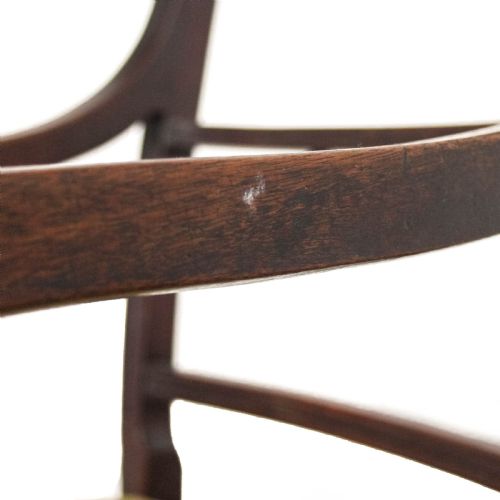 ANTIQUE GEORGIAN MAHOGANY COMMODE CHAIR - ADDITIONAL PHOTO 10