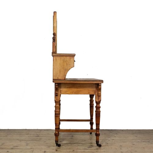 ANTIQUE EDWARDIAN PINE DRESSING TABLE - ADDITIONAL PHOTO 2