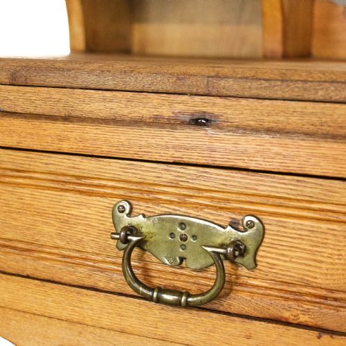 ANTIQUE EDWARDIAN PINE DRESSING TABLE - ADDITIONAL PHOTO 5