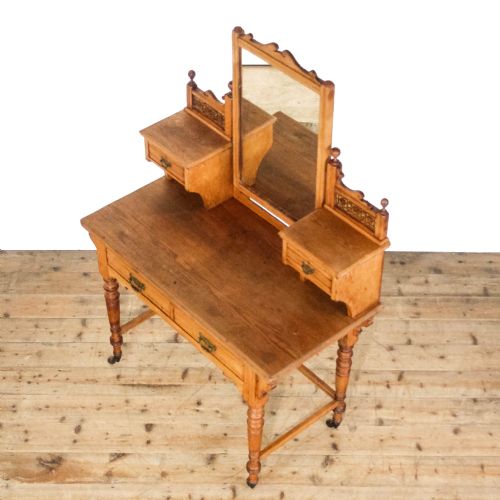 ANTIQUE EDWARDIAN PINE DRESSING TABLE - ADDITIONAL PHOTO 7