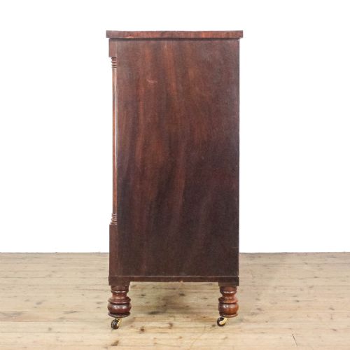fig 1. Antique Victorian Mahogany Chest of Drawers
