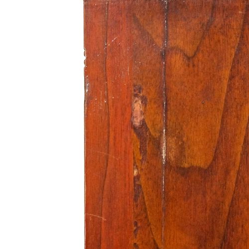 ANTIQUE LATE VICTORIAN WALNUT BOOKCASE - ADDITIONAL PHOTO 5