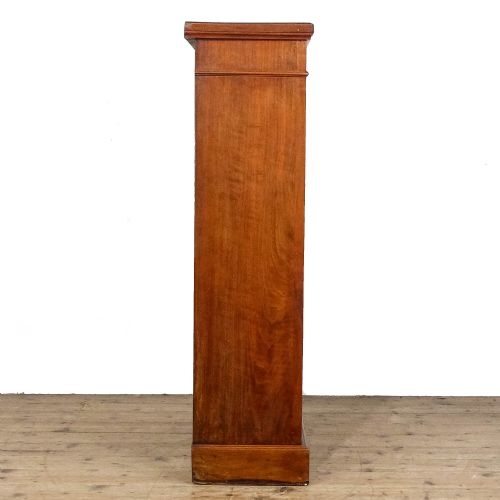ANTIQUE LATE VICTORIAN WALNUT BOOKCASE - ADDITIONAL PHOTO 7