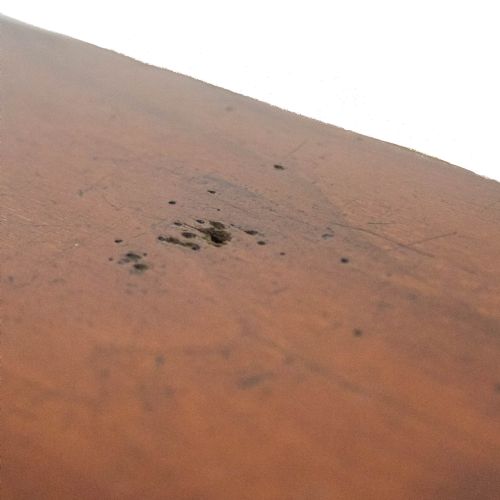 ANTIQUE LATE VICTORIAN WALNUT BOOKCASE - ADDITIONAL PHOTO 9