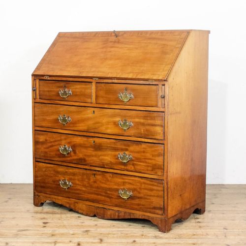 ANTIQUE WALNUT BUREAU - ADDITIONAL PHOTO 1