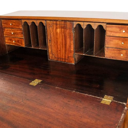 ANTIQUE WALNUT BUREAU - ADDITIONAL PHOTO 11