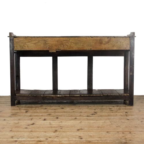 ANTIQUE SOUTH WALES OAK DRESSER BASE - ADDITIONAL PHOTO 4