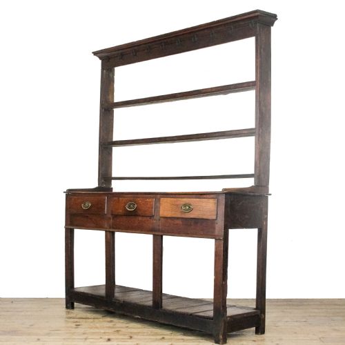 ANTIQUE SOUTH WALES OAK DRESSER - ADDITIONAL PHOTO 2