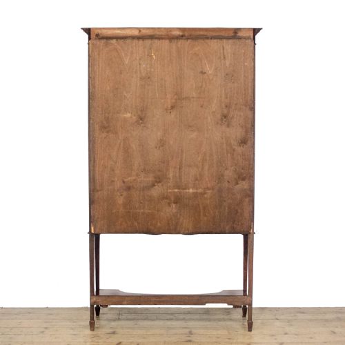 ANTIQUE EDWARDIAN MAHOGANY DISPLAY CABINET - ADDITIONAL PHOTO 3