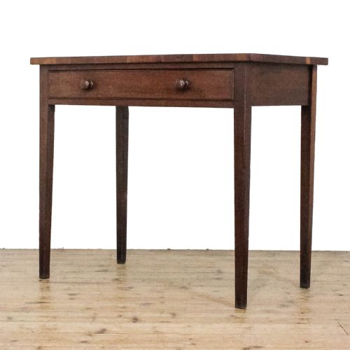 fig 1. Antique 19th Century Mahogany Side Table