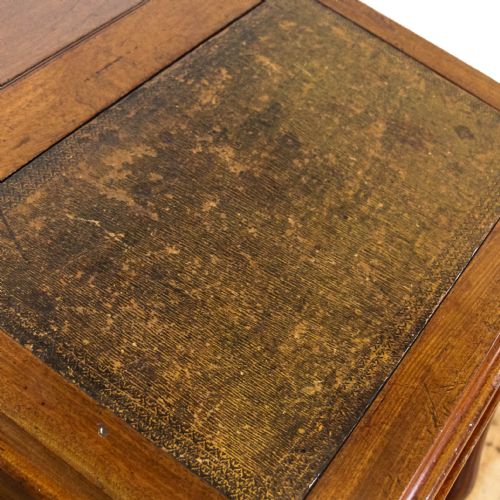 ANTIQUE VICTORIAN MAHOGANY DAVENPORT DESK - ADDITIONAL PHOTO 6