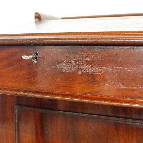 ANTIQUE VICTORIAN MAHOGANY DAVENPORT DESK - ADDITIONAL PHOTO 8