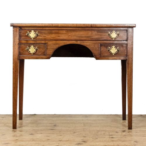 Antique George III Mahogany Lowboy Side Table
