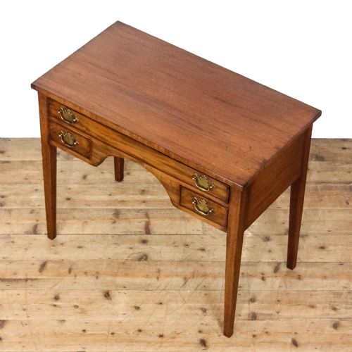fig 1. Antique George III Mahogany Lowboy Side Table