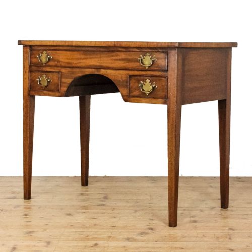 fig 2. Antique George III Mahogany Lowboy Side Table