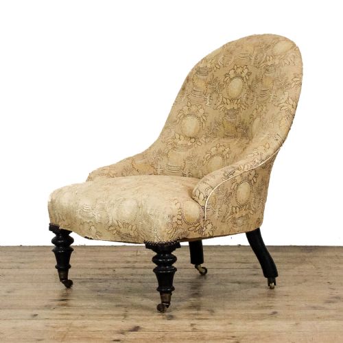 Antique Victorian Tub Armchair
