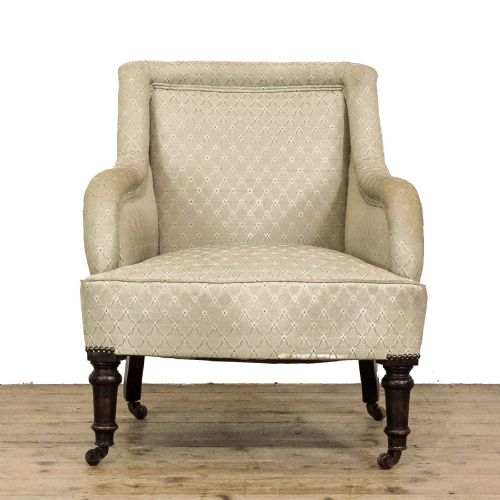 fig 1. Antique Upholstered Armchair
