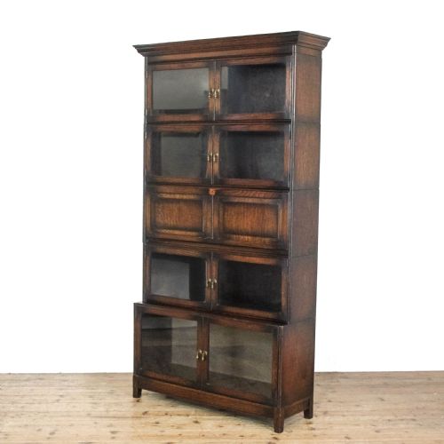 fig 1. Antique Globe Wernicke Style Sectional Bookcase