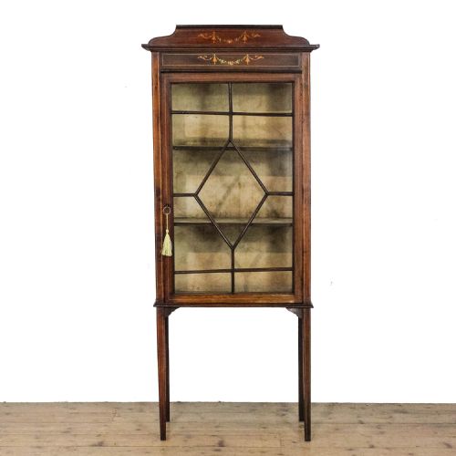 ANTIQUE EDWARDIAN DISPLAY CABINET