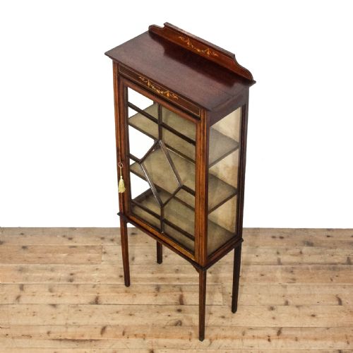 ANTIQUE EDWARDIAN DISPLAY CABINET - ADDITIONAL PHOTO 2
