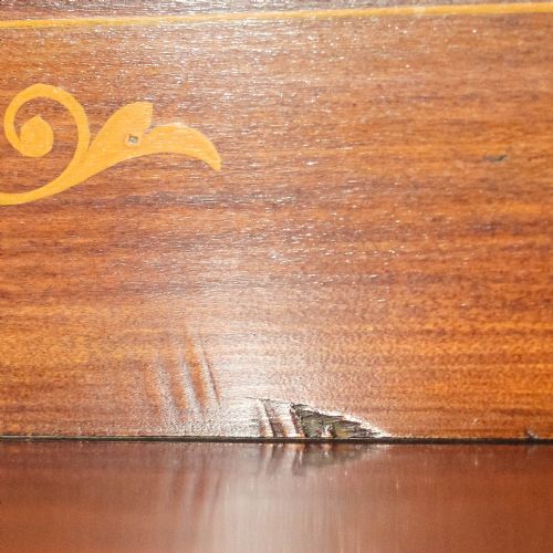 ANTIQUE EDWARDIAN DISPLAY CABINET - ADDITIONAL PHOTO 6