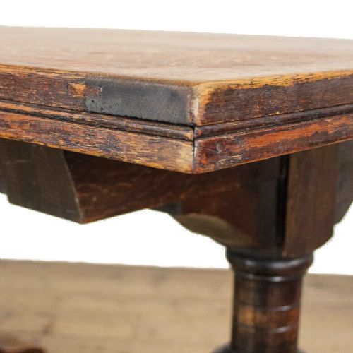 fig 2. Antique Large Oak Refectory Dining Table