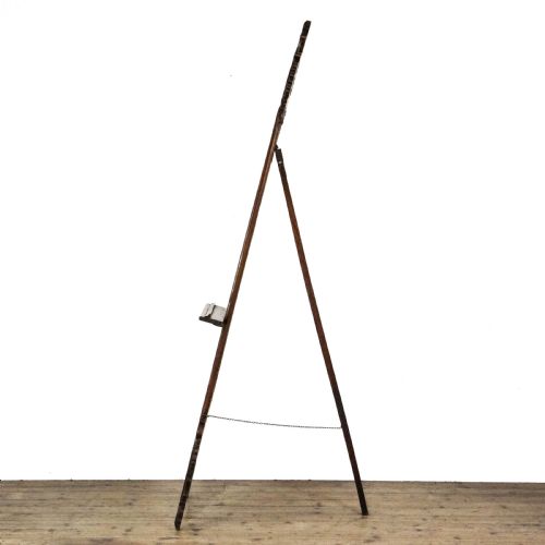 fig 2. Antique Large Mahogany Easel
