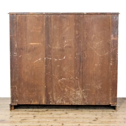 ANTIQUE VICTORIAN LARGE MAHOGANY CHEST OF DRAWERS - ADDITIONAL PHOTO 2