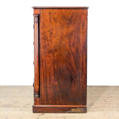 ANTIQUE VICTORIAN LARGE MAHOGANY CHEST OF DRAWERS - ADDITIONAL PHOTO 5