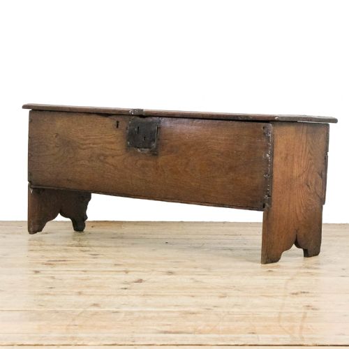 ANTIQUE 18TH CENTURY OAK SWORD CHEST