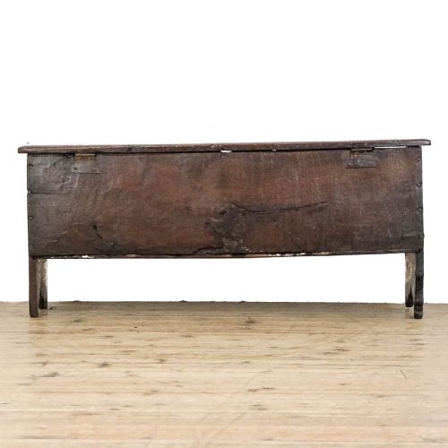 ANTIQUE 18TH CENTURY OAK SWORD CHEST - ADDITIONAL PHOTO 3