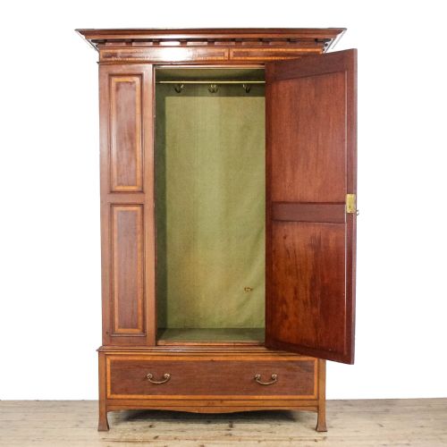 ANTIQUE EDWARDIAN WARDROBE - ADDITIONAL PHOTO 5