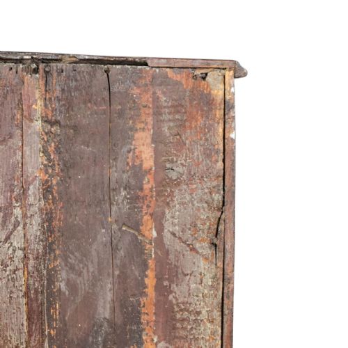 ANTIQUE GEORGIAN MAHOGANY BACHELORS CHEST OF DRAWERS - ADDITIONAL PHOTO 5