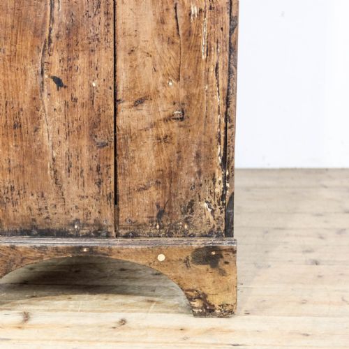 ANTIQUE 19TH CENTURY OAK HOUSEKEEPER'S CUPBOARD - ADDITIONAL PHOTO 3