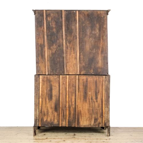 ANTIQUE 19TH CENTURY OAK HOUSEKEEPER'S CUPBOARD - ADDITIONAL PHOTO 7