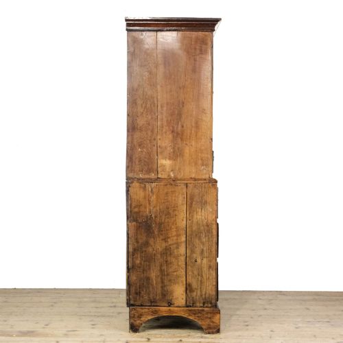 ANTIQUE 19TH CENTURY OAK HOUSEKEEPER'S CUPBOARD - ADDITIONAL PHOTO 10