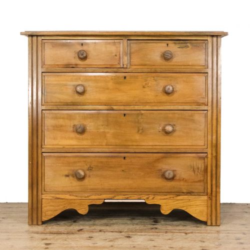 ANTIQUE SATINWOOD CHEST OF DRAWERS