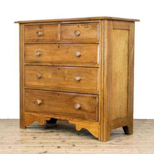 ANTIQUE SATINWOOD CHEST OF DRAWERS - ADDITIONAL PHOTO 1