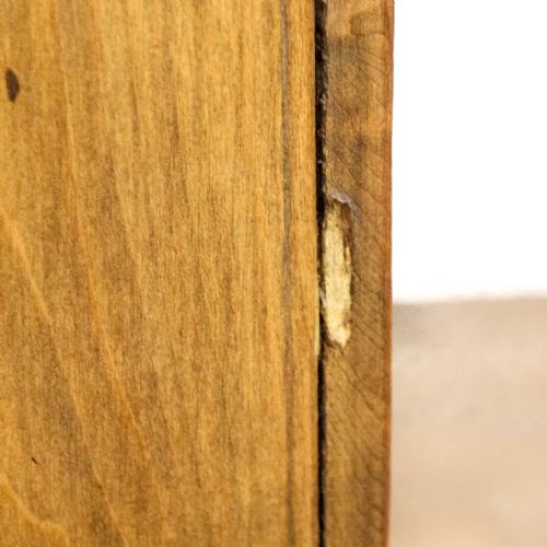 ANTIQUE SATINWOOD CHEST OF DRAWERS - ADDITIONAL PHOTO 4