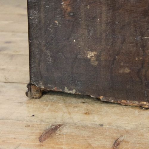 ANTIQUE WELSH OAK COFFER BACH - ADDITIONAL PHOTO 2