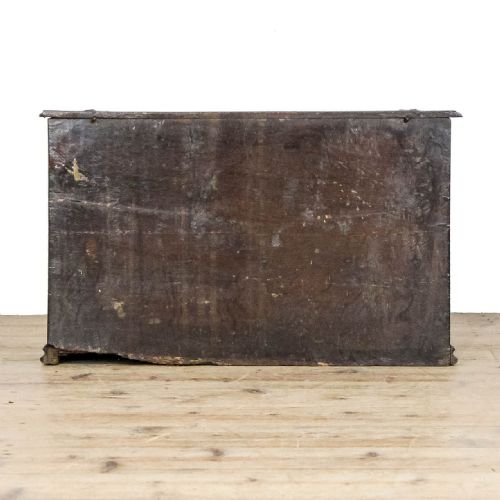 ANTIQUE WELSH OAK COFFER BACH - ADDITIONAL PHOTO 5