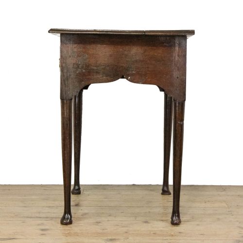fig 2. Antique Georgian Oak Lowboy Side Table