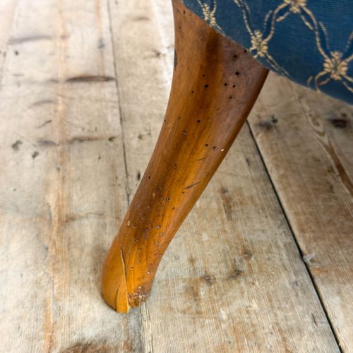ANTIQUE VICTORIAN WALNUT SOFA OR CHAISE - ADDITIONAL PHOTO 12